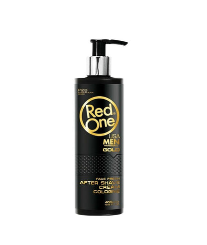 Red One Men Professional Gold After Shave Cream Cologne