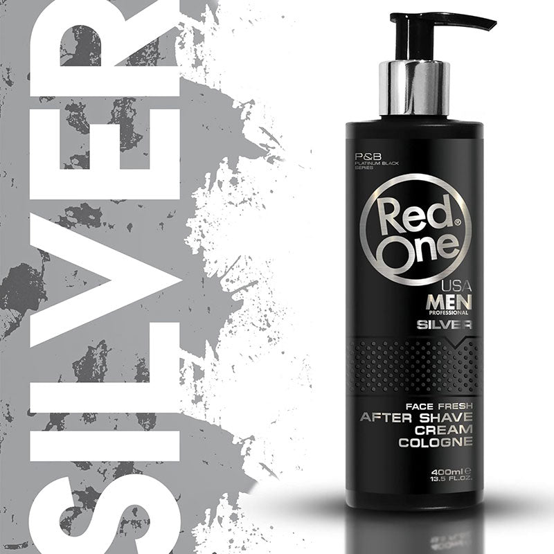 Red One Men Professional Silver After Shave Cream Cologne