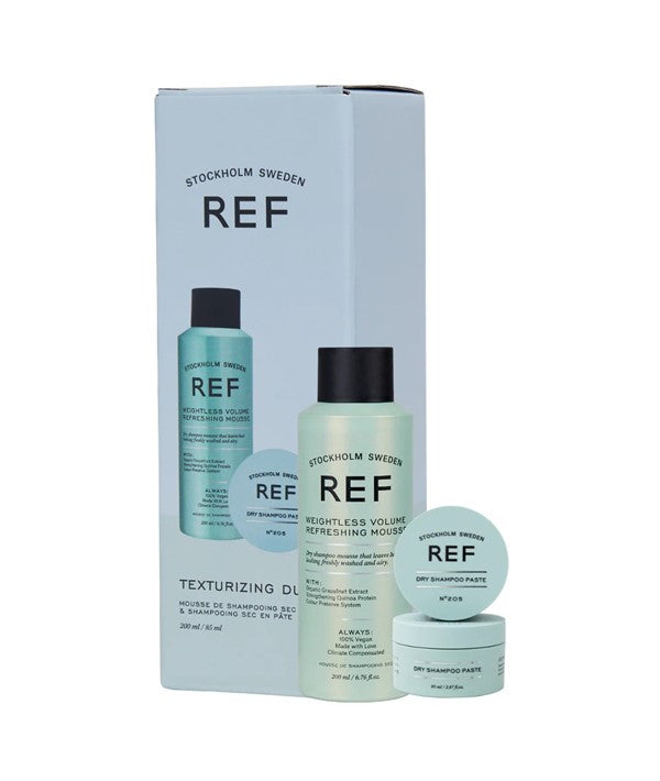 Ref Weighless Volume reshing Mousse Texturizing Duo