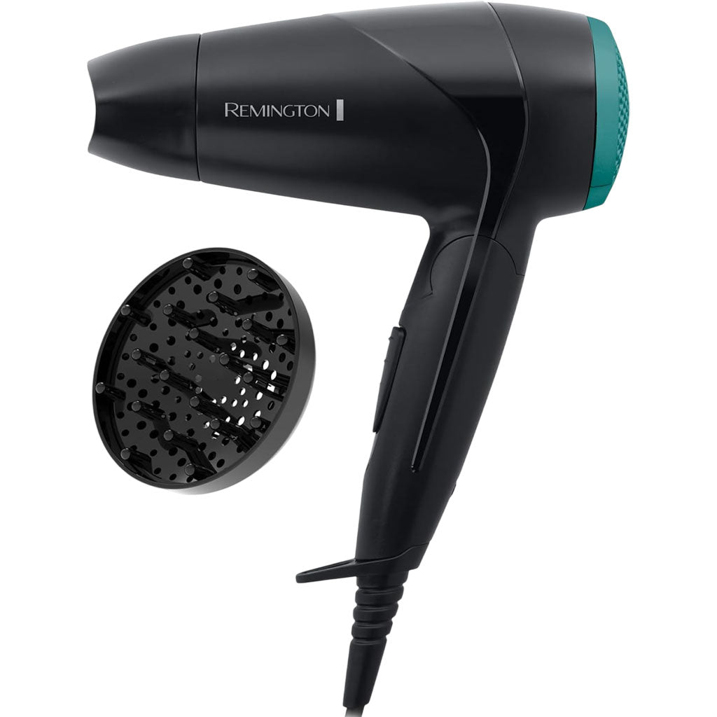 Remington On The Go D1500 Compact Hair Dryer Black