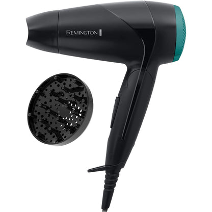 Remington On The Go D1500 Compact Hair Dryer Black
