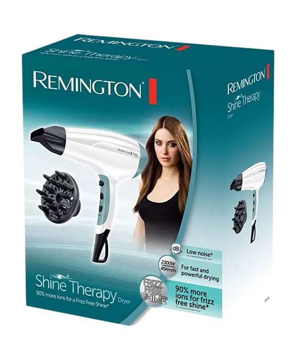 Remington Shine Therapy D5216 Hair Dryer White And Teal