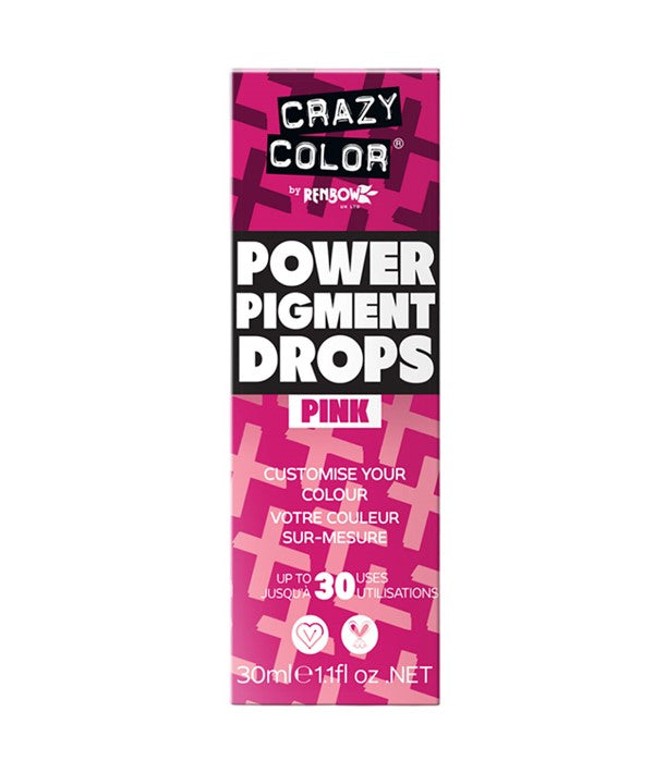 Renbow  Crazy Color Power Pigment Drops Pink