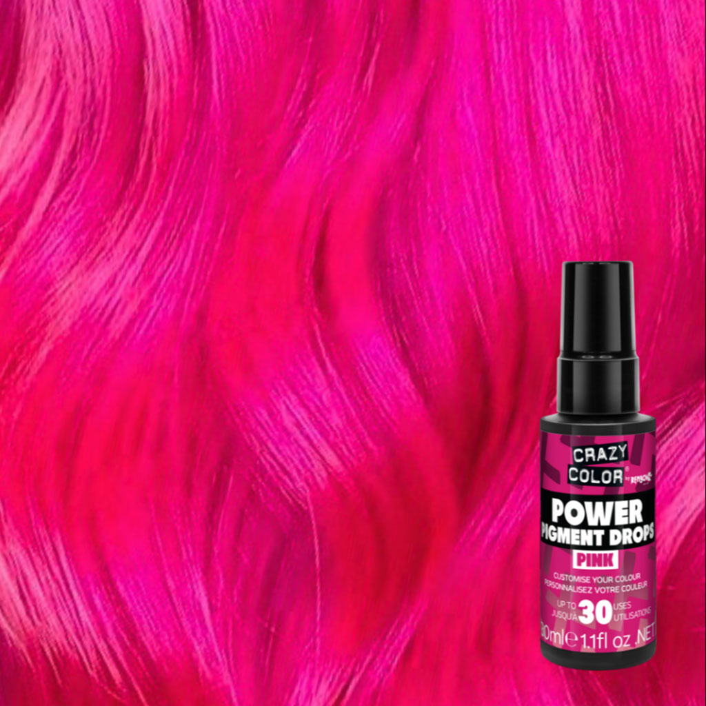 Renbow  Crazy Color Power Pigment Drops Pink