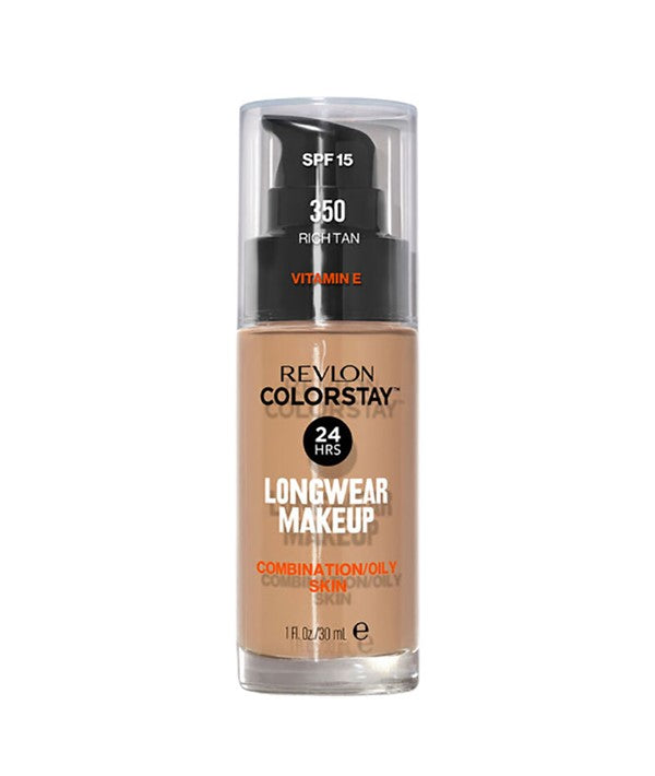 Revlon Colorstay Longwear Make Up Foundation 350 Rich Tan