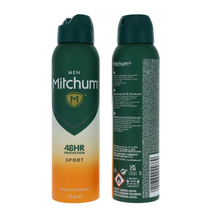 Revlon Mitchum Men 48H Protection Sport Deodorant Spray