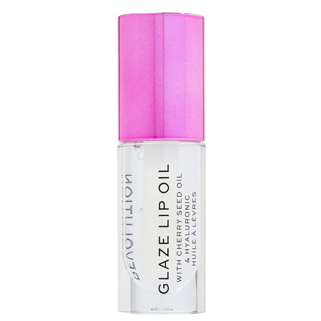 Revolution Glaze Lip Oil With Cherry Seed Oil And Hyaluronic