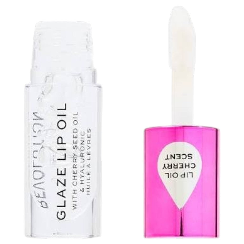Revolution Glaze Lip Oil With Cherry Seed Oil And Hyaluronic