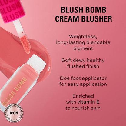 Revolution  Liquid Blush Bomb With Vitamin E