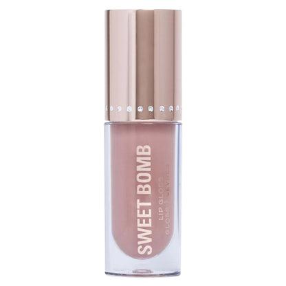 Revolution Sweet Bomb Lip Gloss Strawberry Swirl Nude