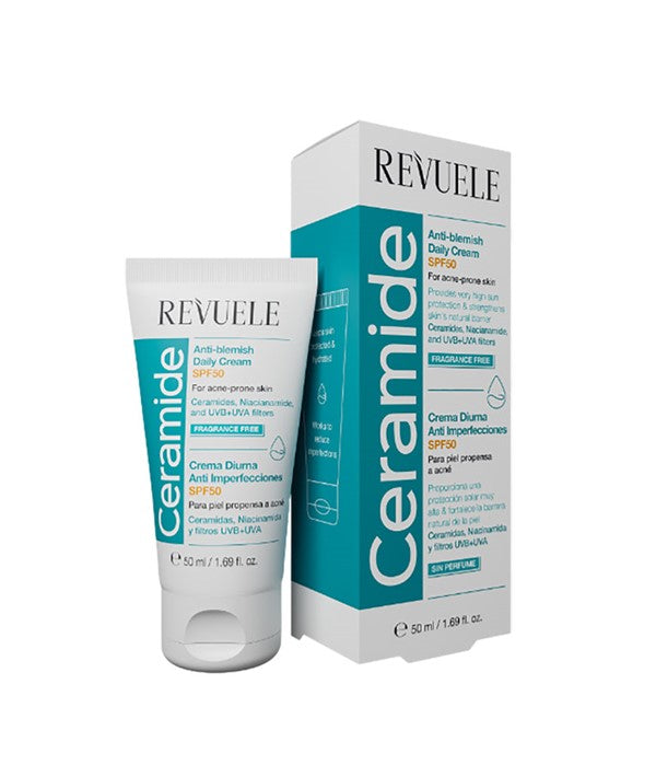 Revuele  Ceramide Anti Blemish Daily Cream SPF50