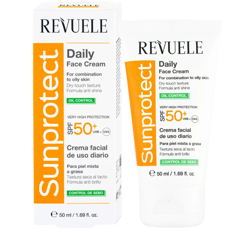 Revuele  Sun Protect SPF 50 Plus Oil Control Daily Face Cream