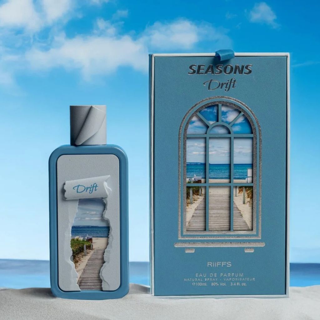 Riiffs Seasons Drift Eau De Parfum for Him fragrance bottle by Riiffs