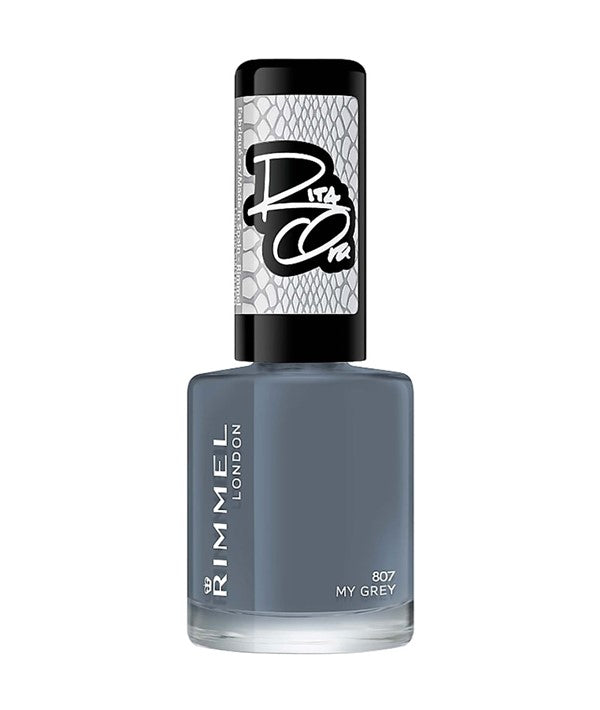 Rimmel  60 Seconds Nail Polish Rita Ora 807 My Grey