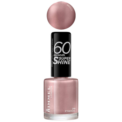 Rimmel  60 Seconds Super Shine Nail Polish 210 Ethereal