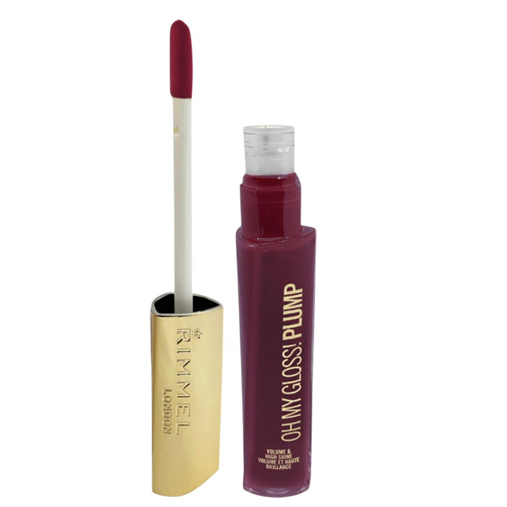 Rimmel Oh My Gloss Plump Lip Gloss 841 Bittersweet Plum