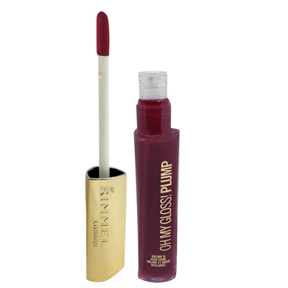 Rimmel Oh My Gloss Plump Lip Gloss 841 Bittersweet Plum
