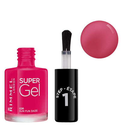 Rimmel  Super Gel Nail Step 1 Varnish 026 Sun Fun Daze