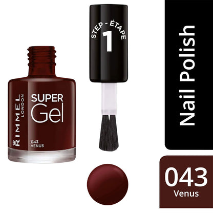 Rimmel  Super Gel Nail Step 1 Varnish 043 Venus