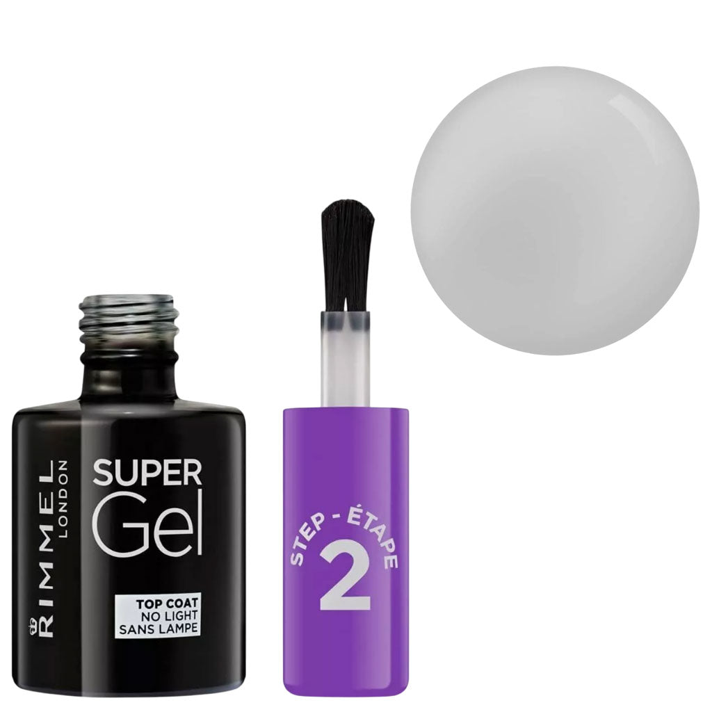Rimmel  Super Gel Top Coat Step 2