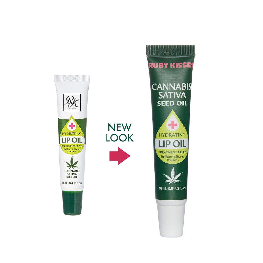 RK By Kiss Ruby Kisses Cannabis Sativa Hemp Seed Lip Oil Treatment RLO04D1
