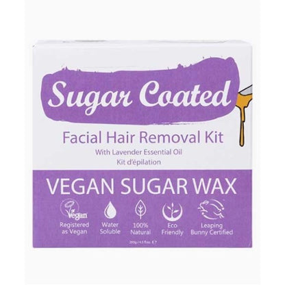 Sugar Coated Facial Hair Removal Wax Kit