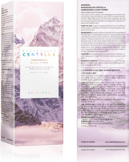 SKIN1004 Madagascar Centella Poremizing Clear Toner