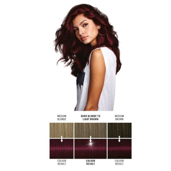 Schwarzkopf Live Urban Metallics Intense Permanent Colour U68 Ruby Glaze