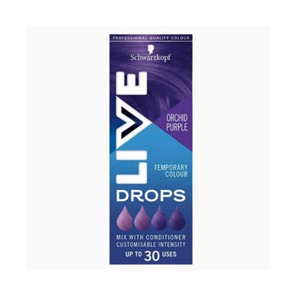 Schwarzkopf Live Drops Temporary Colour Orchid Purple