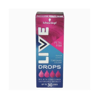 Schwarzkopf Live Drops Temporary Colour Petal Pink