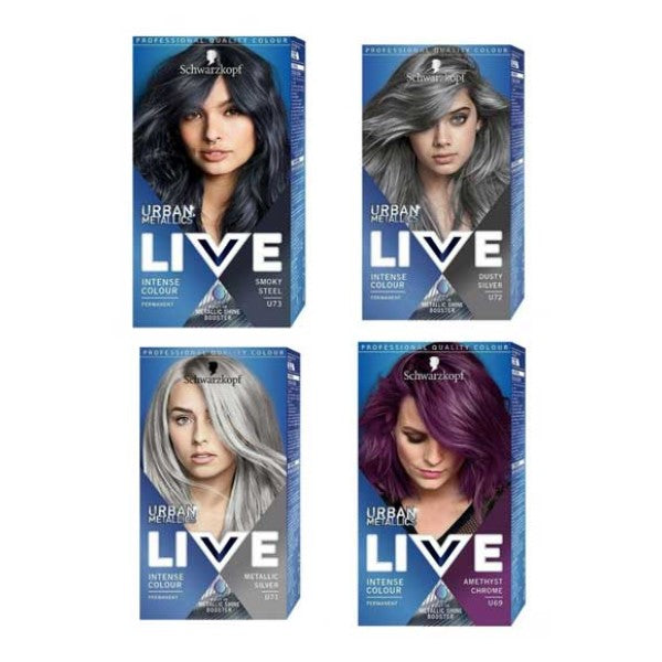 Schwarzkopf Live Urban Metalic Intense Permanent Colour U70 Blonde Quartz