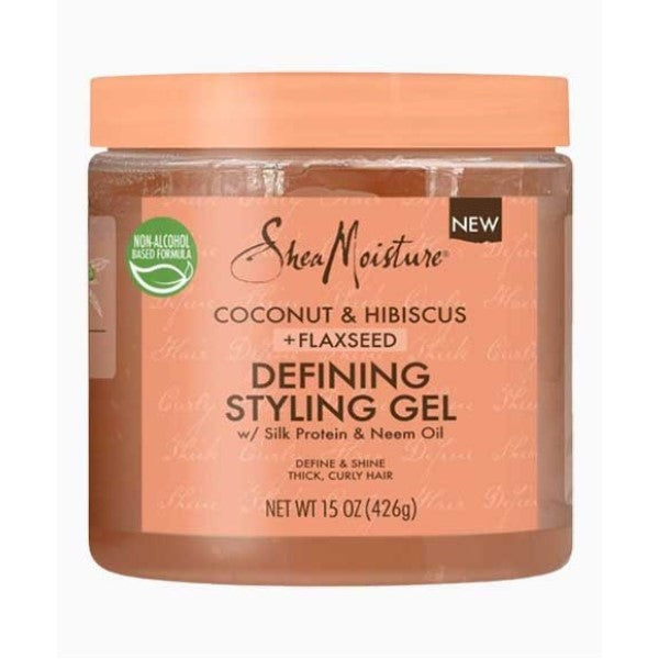 Shea Moisture Coconut And Hibiscus Plus Flaxseed Defining Styling Gel