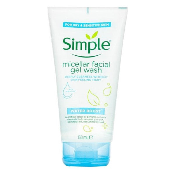 Simple Micellar Water Boost Facial Gel Wash
