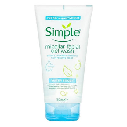 Simple Micellar Water Boost Facial Gel Wash