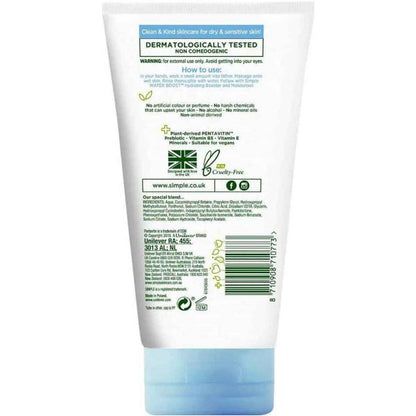 Simple Micellar Water Boost Facial Gel Wash