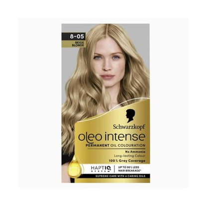 Schwarzkopf Oleo Intense Permanent Oil Colouration 8 05 Beige Blonde