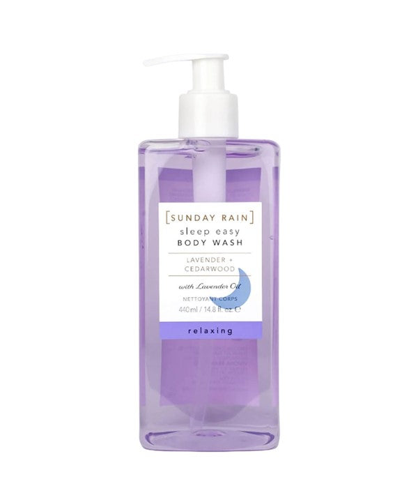 Sunday Rain Sleep Easy Lavender And Cedarwood Body Wash