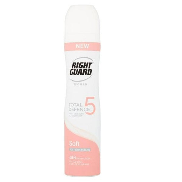 Schwarzkopf Right Guard Women Total Defence 5 Soft Antiperspirant 