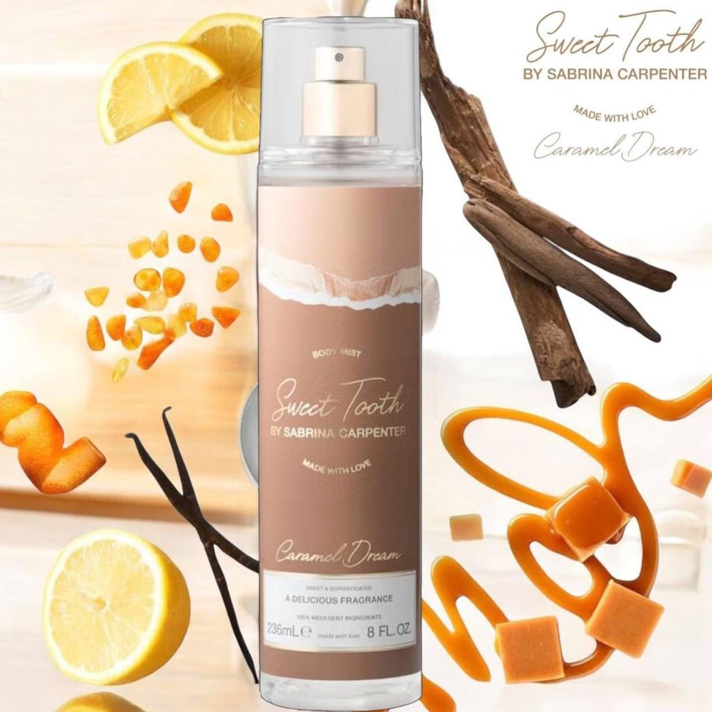 Sabrina Carpenter Sweet Tooth Caramel Dream Body Mist