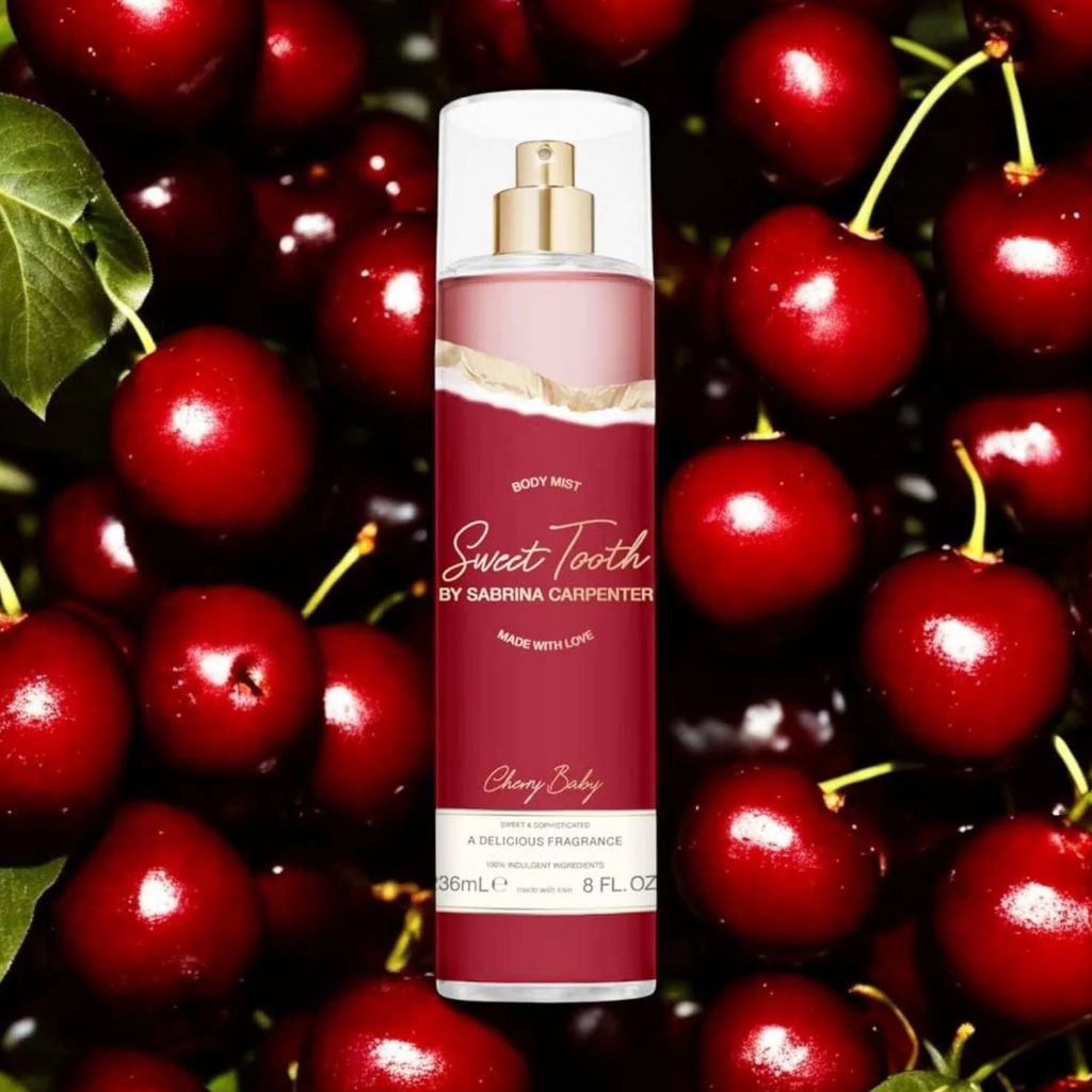 Sabrina Carpenter Sweet Tooth Cherry Baby Body Mist