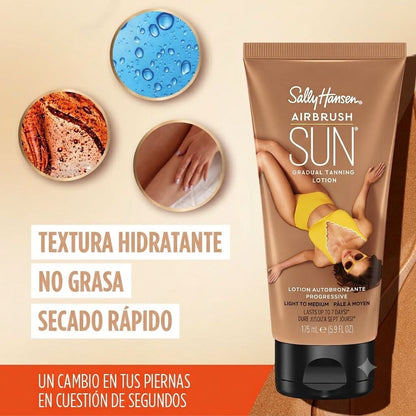 Sally Hansen Airbrush Sun Gradual Tanning Lotion