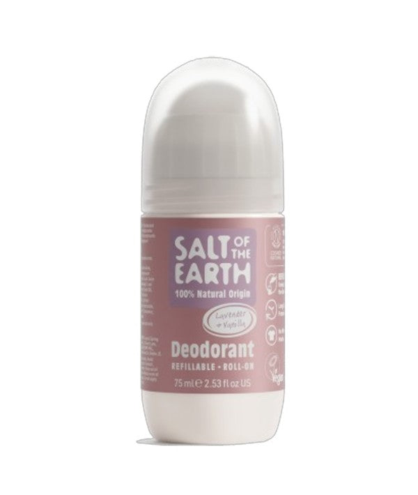 Salt Of The Earth Natural Deodorant Roll On Lavender And Vanilla