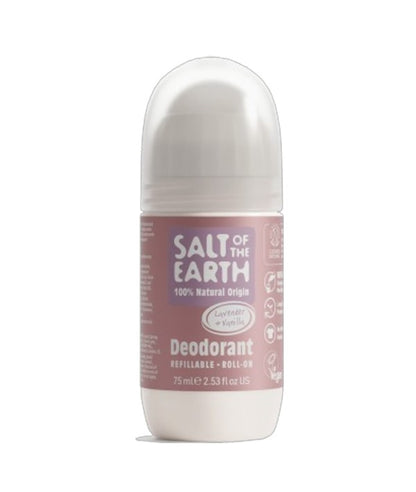 Salt Of The Earth Natural Deodorant Roll On Lavender And Vanilla