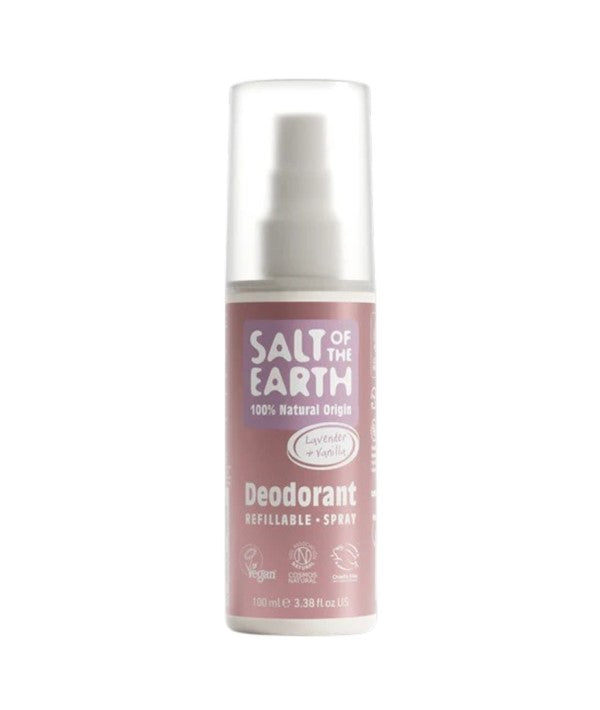 Salt Of The Earth Natural Deodorant Spray Lavender And Vanilla