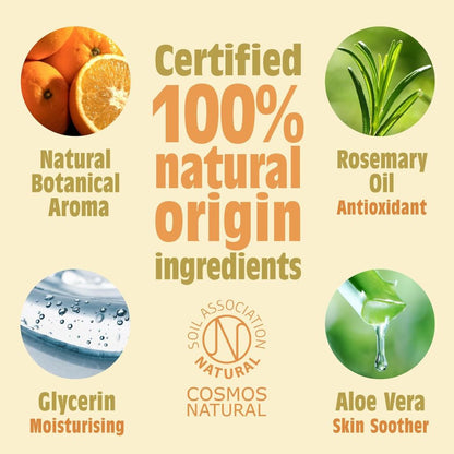 Salt Of The Earth Natural Deodorant Roll On Neroli And Orange Blossom