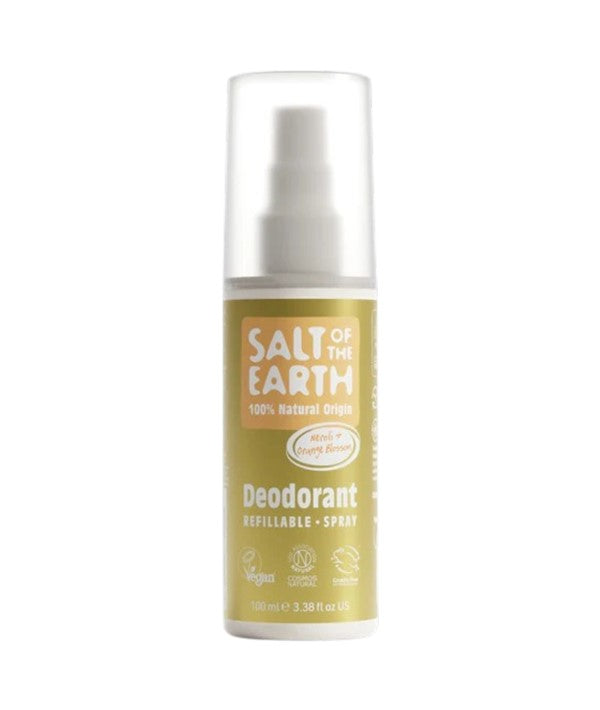Salt Of The Earth Natural Deodorant Spray Neroli And Orange Blossom