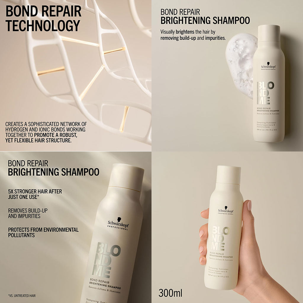 Schwarzkopf Blondme Bond Repair Brightening Shampoo