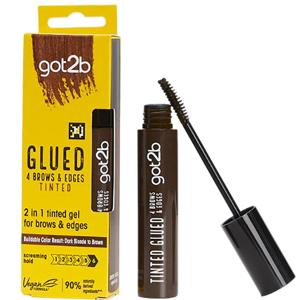 Schwarzkopf Got2b Glued Tinted Gel 4 Brows And Edges Dark Blonde To Brown