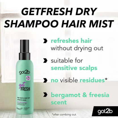Schwarzkopf Got2b Get Fresh Hair Mist