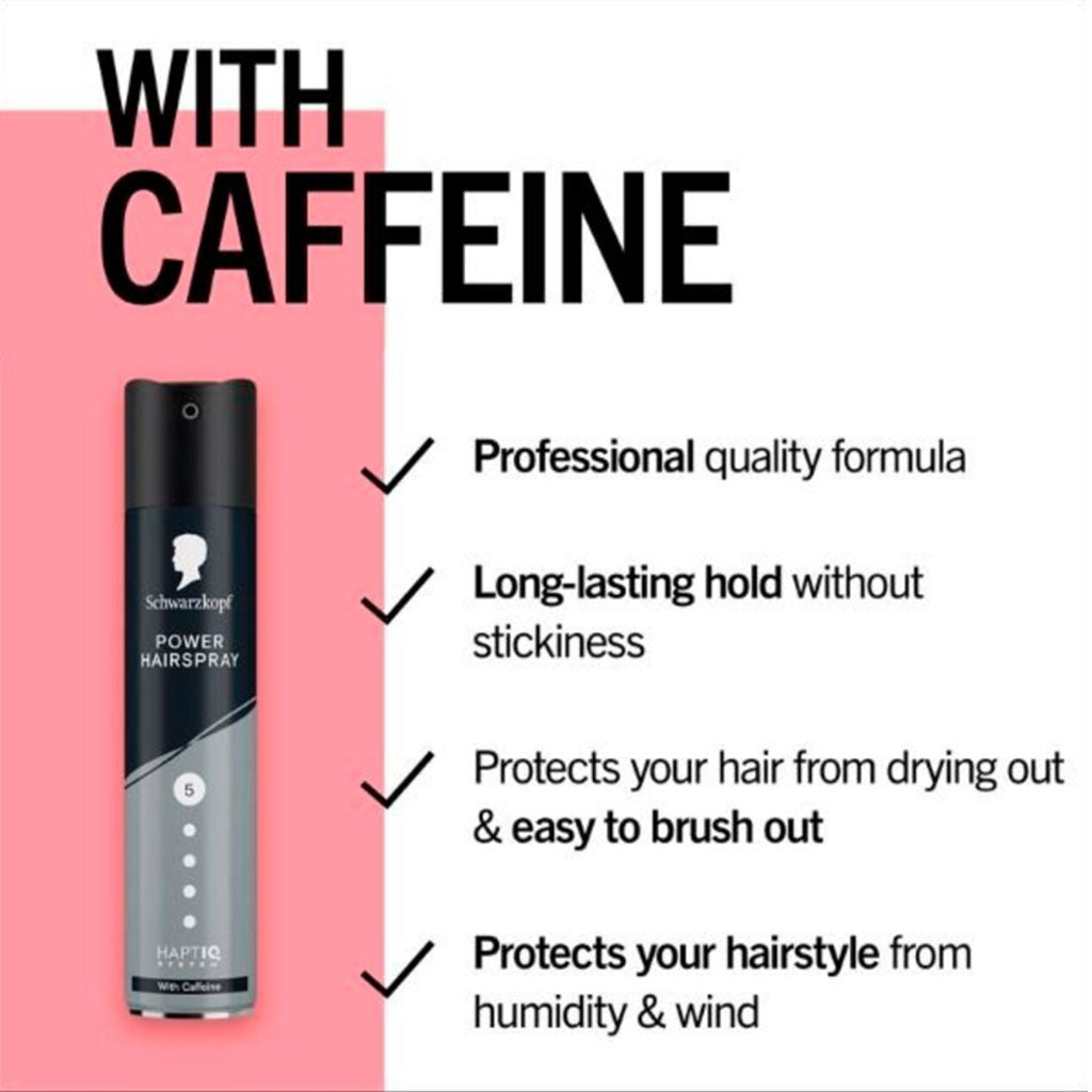 Schwarzkopf  Haptiq System Power Hairspray 5